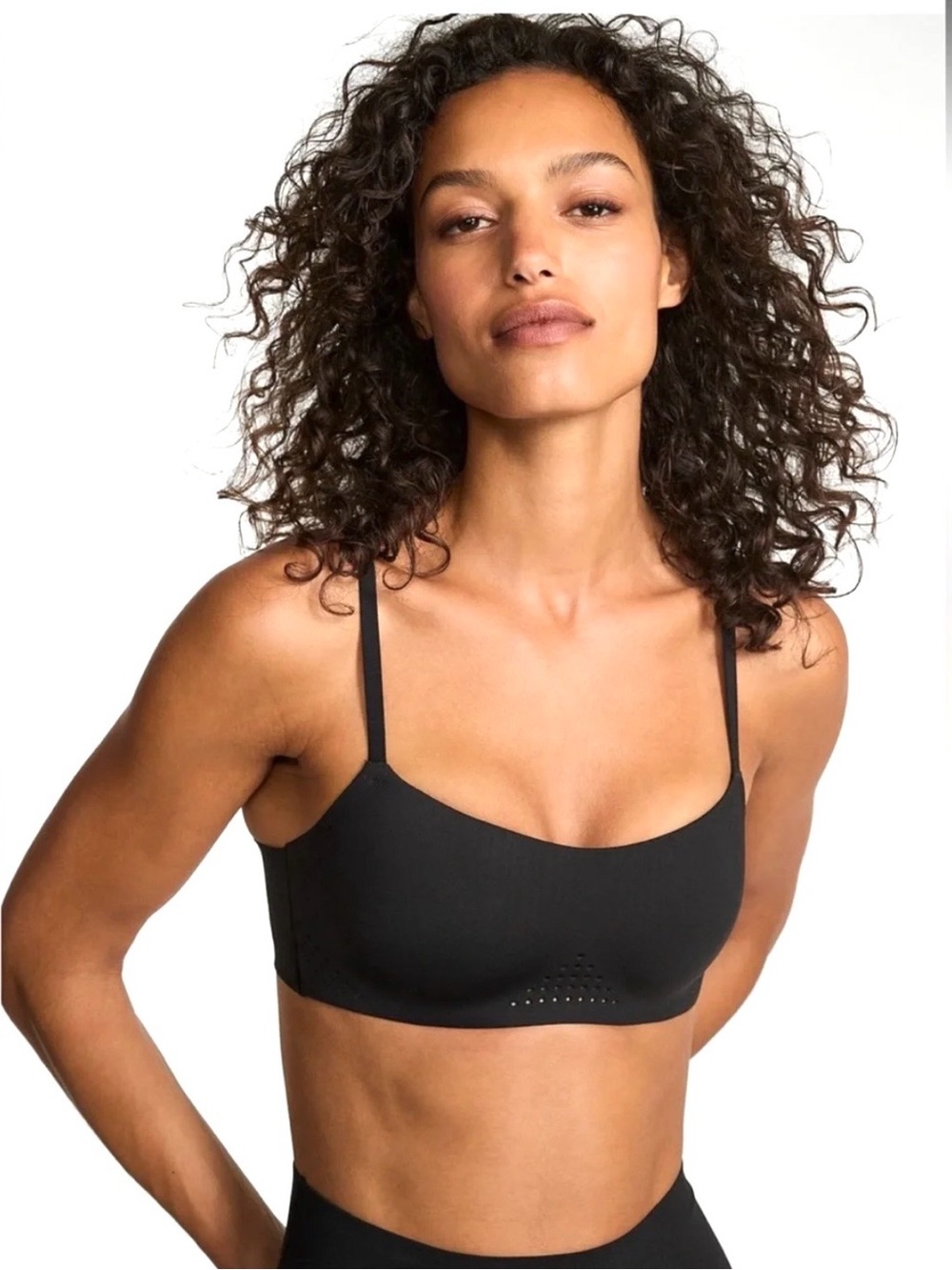 Victoria’s Closet featherweight max seamless sports bra black size large